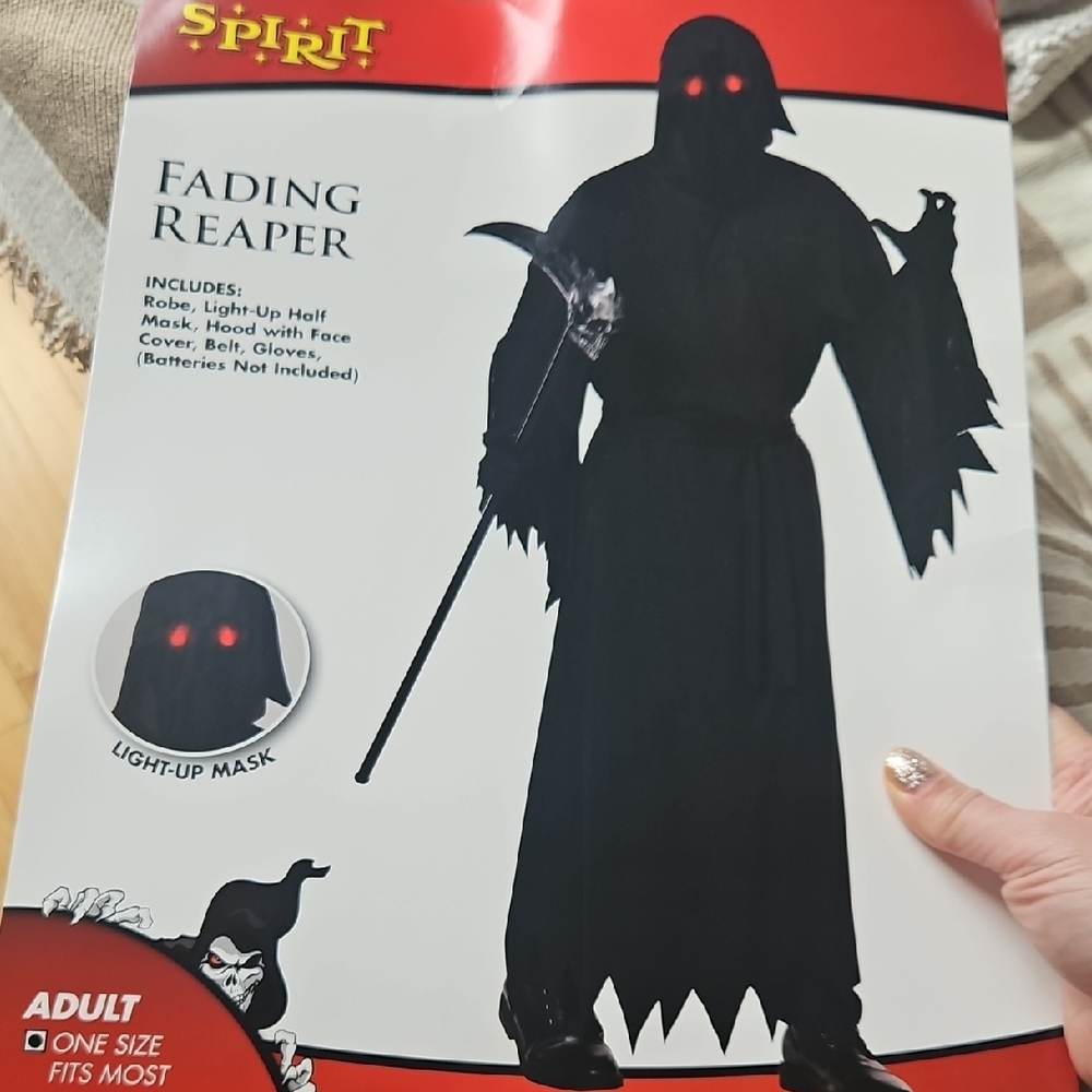 Spirit Fading Reaper Costume - Black